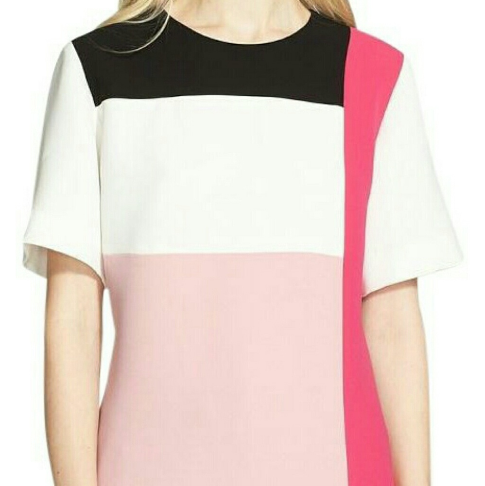 Kate Spade Colorblock Short Sleeve Blouse
